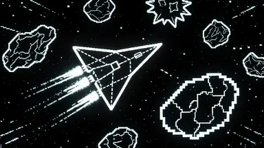 太空碎石（射击街机）游戏画面