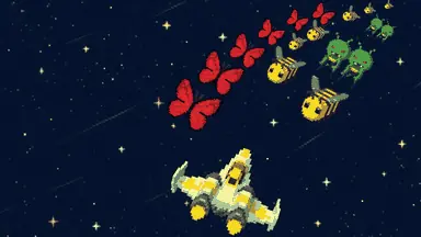 星际蜂群（射击街机）游戏画面